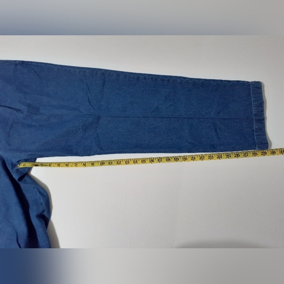 Vintage Men's Haggar Pleated Jeans - Picture 12 of 15